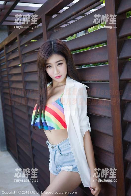 MiStar魅妍社-赵欢颜Jessica MiStar魅妍社 - 这就是赵欢颜Jessica的制服原图,简直是从梦里走出来的吧?