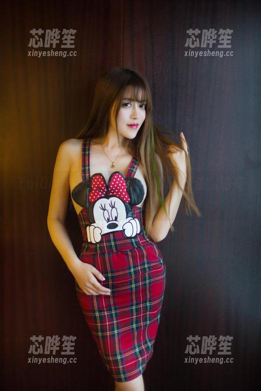 TuiGirl推女郎 - 图库分享赵惟依，油亮得让人一秒没法移开视线。