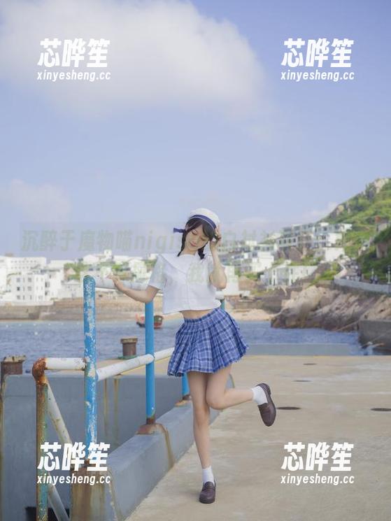 沉醉于魔物喵nigisa的白衬衫写真：如果这不算风格，我就再买十件！